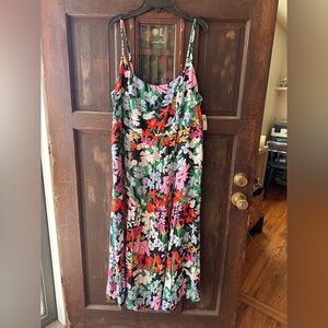Old Navy Multicolor Floral Maxi Dress